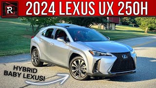 The 2024 Lexus UX 250h F-Sport AWD Is Hybrid Only Entry-Level Luxury SUV