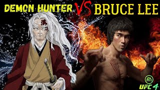 Bruce Lee vs. Demon Hunter - EA sports UFC 4 - CPU vs CPU