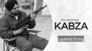 Kabza  Song 2022   Sidhu Moose Wala   Kabza   Official Song  sidhumoosewala leaked