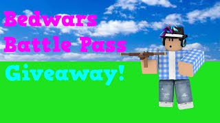 *NEW* ROBLOX BEDWARS SEOSON 4 BATTLE PASS GIVEAWAY!