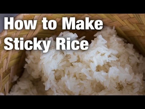 How to make sticky rice (Thai street food style) How to make sticky rice (Thai street food style)