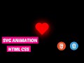Vibrating Heart Shape CSS Before & After. Heart SVG Animation. CSS Hover Animation @Timeless Code