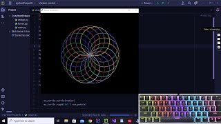 ASMR Programming - Flower using Python - No Talking