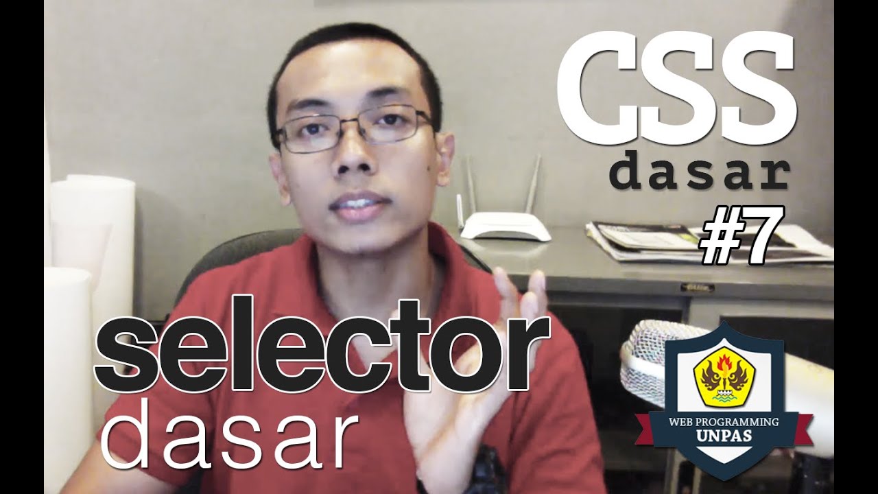 Css Dasar 7 Selector Youtube