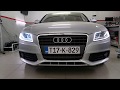 Audi A4 B8 Custom headlight daylight with turn signal by Xenon Carbon Garage