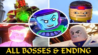 LEGO Marvel Super Heroes 2: All Boss Fights | All Boss Battles | All Bosses 4k Ultra HD 2160p