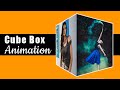 CSS3 3D Cube Animation with image | How to make 3d cube animation