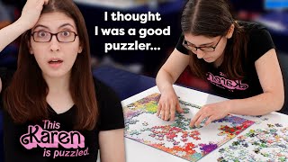 I went to the WORLD JIGSAW PUZZLE CHAMPIONSHIPS