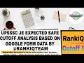 UPSSSC JE 2018 EXPECTED CUTOFF|UPSSSC JE 2018 CUTOFF|UPSSSC JE RANKIQ CUTOFF|UPSSSC JE CIVIL CUTOFF