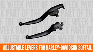 Adjustable Levers for Harley-Davidson Softail – Comfort & Control