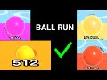 BALL RUN 2048 — LEVEL 519-526 512, 8192, 16A, 512A! | iogames