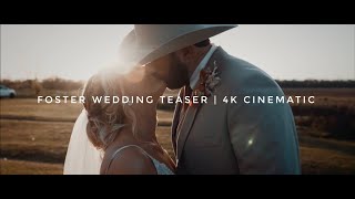 Foster Wedding Teaser | A Wedding Cinematic