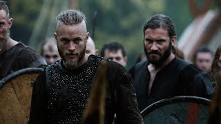 Vikings - King Aelles men attack Ragnar and his men |  Battle (1x7) [ HD]