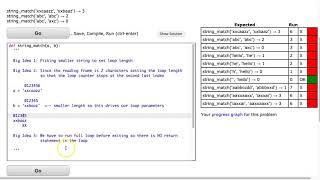 Codingbat - string_match (Python)