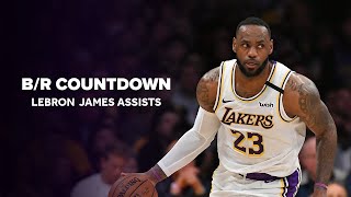 B/R Countdown | LeBron James' Best Assists With New-Look Lakers