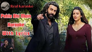 Pehle Bhi Main Karaoke With Lyrics | ANIMAL | Vishal Mishra | Real Karaoke