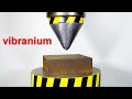 HYDRAULIC PRESS SHARP VS HARDEST METAL, VIBRANIUM