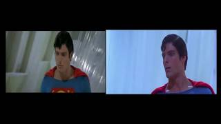 Superman 2 vs Donner Cut Comparision - Superman beats Zod