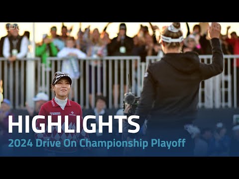 Playoff Highlights 2024 LPGA Drive On Championship