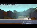 Flood escape 2 | How to get access of pro servers | Roblox