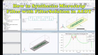 How to Synthesize Microstrip Filter with FilterSolution in AEDT