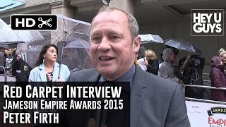 Peter Firth Interview - Empire Jameson Film Awards 2015 (Spooks the Movie)