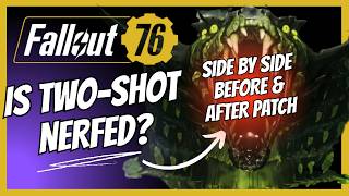 NEW! Two Shot Before and After Patch & Elder's Mark Testing Side By Side | Fallout 76