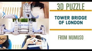 3D Puzzle from Mumuso - Tower Bridge of London