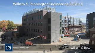 William N. Pennington Building construction, donor recognition