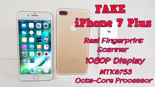 iPhone 7 Plus Clone/ Fake - The Most Real - 1080P - Fingerprint ID - Octa-Core Processor