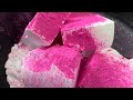 Magenta gym chalk crush | soft BSN gym chalk | #anxietyrelief #asmr #gymchalkasmr