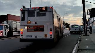 MTA Bus Company 2006 Orion VII Hybrid 3614 On The Q41 @ Atlantic Avenue & Van Wyck Expressway