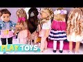 AG Dolls Hairstyling in the Beauty Salon! Play Toys DIY ideas