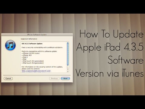 How to Update Apple iPad 4.3.5 Software Version via iTunes - PhoneRadar How to Update Apple iPad 4.3.5 Software Version via iTunes - PhoneRadar