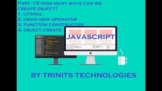Part 23 | JavaScript Tutorial | Creating objects in JS | Function Constructor | Object Create method