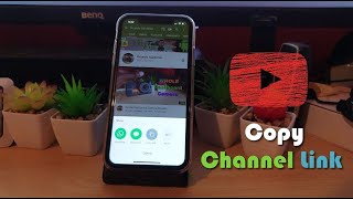 How to Copy YouTube Channel Link in Mobile
