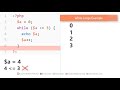 HOW Exactly PHP While, Do-While, For and Foreach Loops WORKS in PHP??