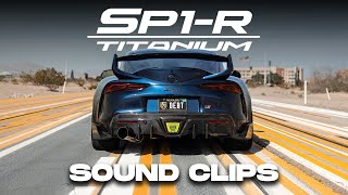 SP1-R Sound Clips | Deepest A90 Supra Exhaust | Driving Impressions