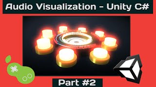 Audio Visualization - Unity/C# Tutorial [Part 2 - GetSpectrumData in Unity]