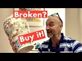 Why YOU should buy BROKEN antiques!