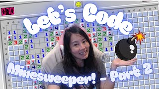 Minesweeper in Python - Part 2 - Placing the Mines