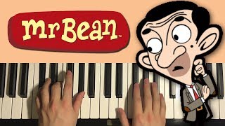 HOW TO PLAY - Mr. Bean Animated Series - Theme Song (Piano Tutorial Lesson)