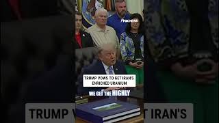 Trump: US will 'probably DESTROY' Iran's enriched uranium #shorts #us #news #foxnews #Iran