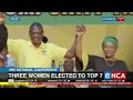 ANC conference | Three women elected to Top 7