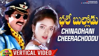 Bhale Bullodu Movie Song | Chinnadani Cheera Vertical Video | Jagapathi Babu | Soundarya | Koti |SPB