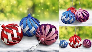 DIY Christmas Ornaments Decoration Idea | Christmas Ball Ornaments | Christmas Crafts