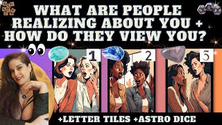 WHAT ARE PEOPLE REALIZING ABOUT YOU + HOW DO THEY VIEW YOU? 👀TAROT PICK A CARD (+details)