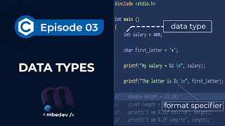 #3: Data Types in C | C Programming for Beginners
