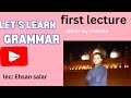 ENGLISH GRAMMAR WITH ENHSN SALAR