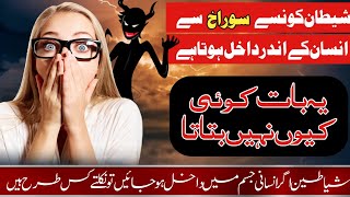 How The Devil Enters In Human Body In Urdu | Allama Manzoor Hussain Shah | #islamic #mufti #jinnat .